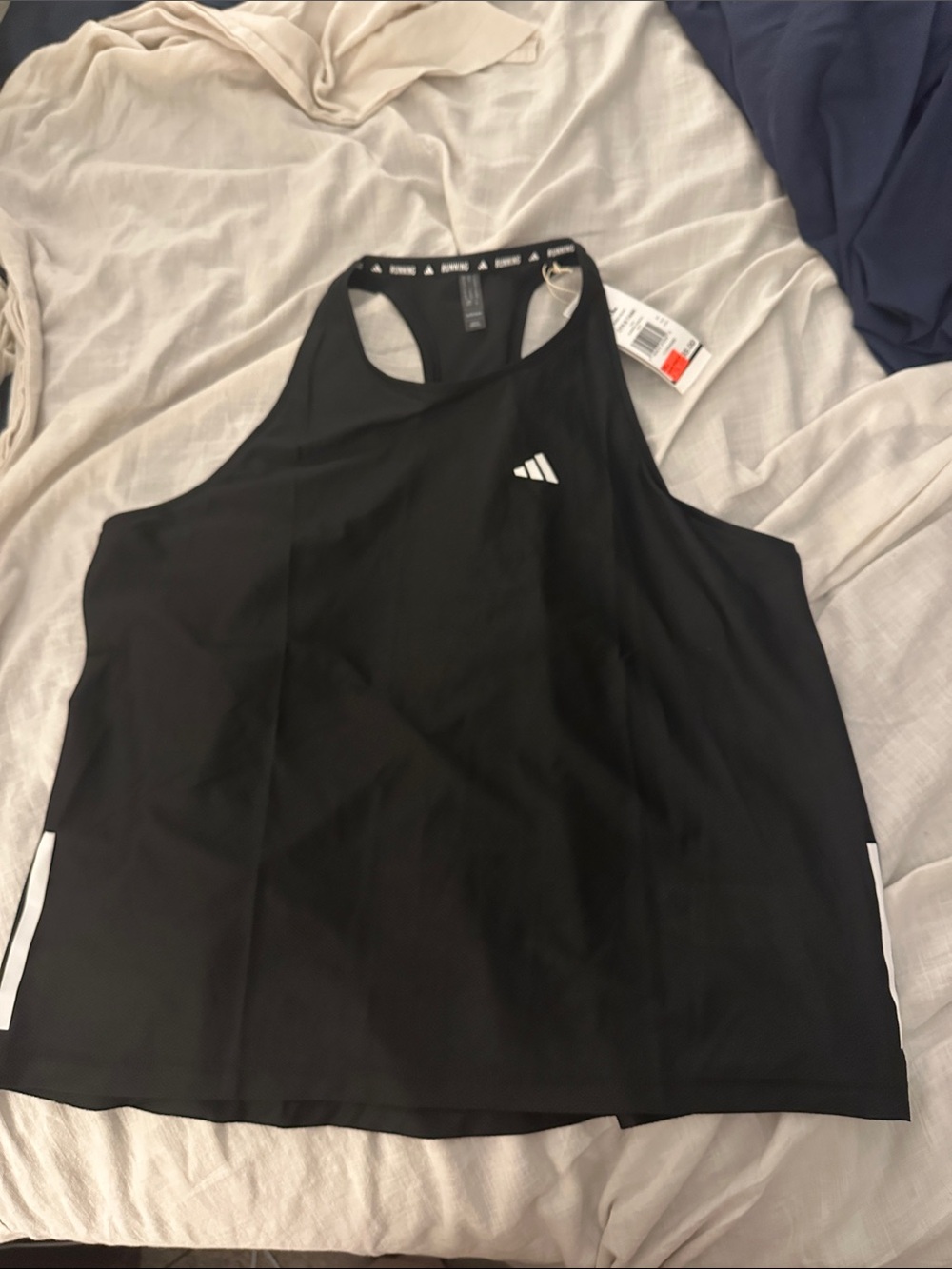 Adidas Black Athletic Tank Top